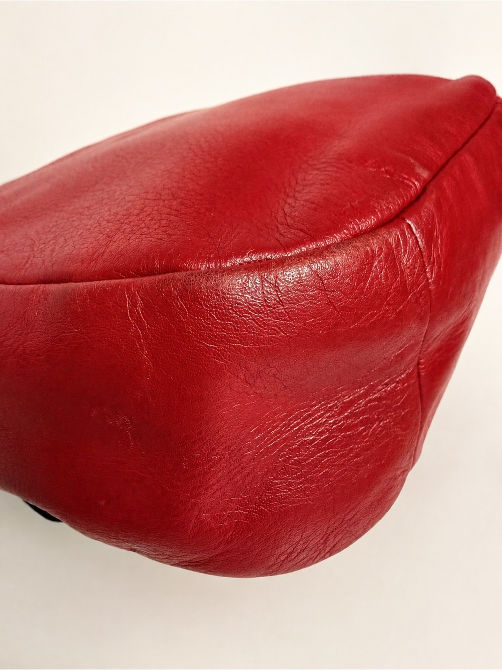 Coach Taylor Mini Flap Crossbody Bag F31844 Berry Red Leather - Picture 9 of 12